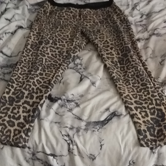 Leopard print tights - Picture 1 of 3